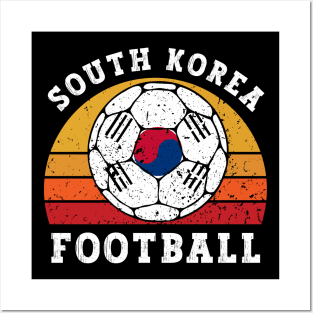 South Korea Football Lover Posters and Art